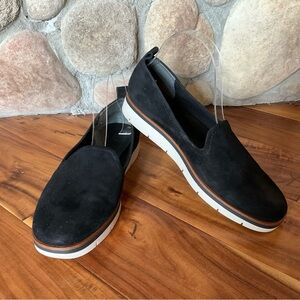 ✔️ Caslon Hadley Soft Suede Black Flats Size 8.5